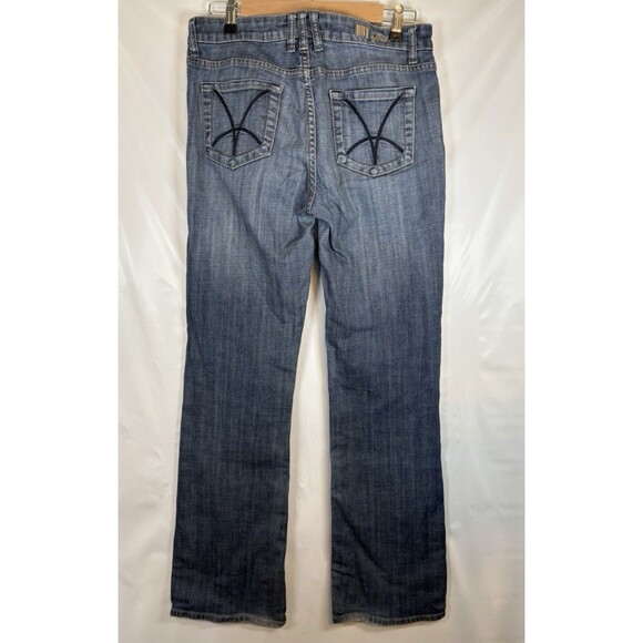 Kut From The Kloth Mid Rise Bootcut Stretch Blue Denim Jeans Women’s Size 8 - Picture 11 of 11
